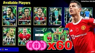 CLAIM ALL REWARD 🎁😱 x60 EPIC TREASURE LINK PACK OPENING || EFOOTBALL 2026 MOBILE