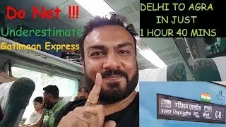 Gatimaan Express Delhi to Agra by Train | Food Review