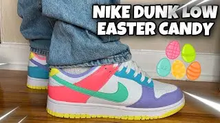 Nike Dunk Low Easter Candy Review & On Feet! Best Summer Shoe??