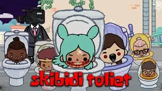 Skibidi toliet in toca life world / toca boca horror