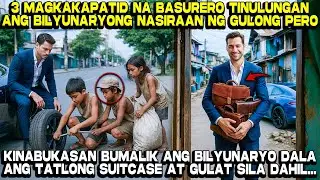 Tatlong Magkakapatid na Basurero Tinulungan ang Bilyunaryong Nasiraan ng Gulong, Pero...
