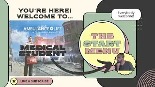 A medical student plays Ambulance Life: A paramedic simulator