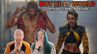 Boy Kills World Official Trailer Reaction (Bill Skarsg&aring;rd, Jessica Rothe, H. Jon Benjamin)