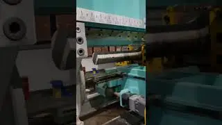 4000T Press, dia 305 billet, 650X350 die. Curtain wall column aluminum profile