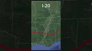 What is the Longest Major Interstate? (I-20)