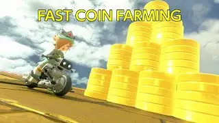 The Fastest Coin Farming Method (1000+ Coins in 7 Minutes) - Mario Kart World