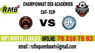DIRECT :  1IERE JOURNEE CAF CUP 2025 / 2026  ASFAC vs  TNGS