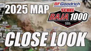 КАРТА BAJA 1000 2025 | КАРТА БАХА 1000 2025 ГОДА