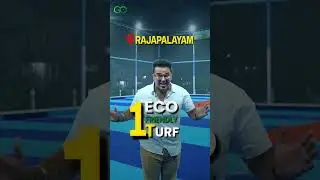Aqua Eco-Friendly Turf Installation in Rajapalayam | GameOn Solution | Free Quote #TurfConstruction