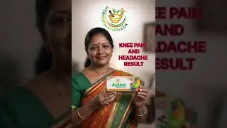 #Vishvam Ayurveda || result in Knee pain and headache || Active stem cell #stemcell #6268400618