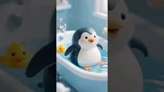 【抒壓音樂】可愛企鵝的放鬆時刻 #humorousmusic #funnyrelaxing #unwindtime #hilariouscartoon #relievestressandanxiety