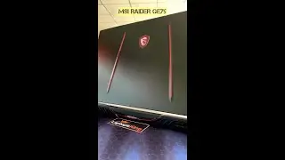 MSI GE75 RAIDER 10SE I7-10750H RTX 2060 144HZ STEELSERIES GAMING LAPTOP PREVIEW