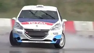 Kevin Abbring- Peugeot 208 R2 rally - Autoweek live 2014 - pure sound