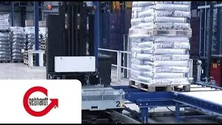 GEBHARDT &Uuml;bergabeplatz F&ouml;rdertechnik FTS Intralogistik Automatisierung