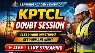 🔴 live KPTCL Power man Doubt session.!! | Bescom|Mescom|Hescom|Cescom|Gescom
