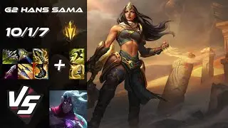 G2 Esports Hans Sama BOTTOM Sivir vs Varus - EU Grandmaster Patch 25.24