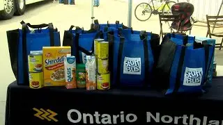 TBT News Clips: Thunder Bay community Stuffs the Bus for food drive - June 11, 2022