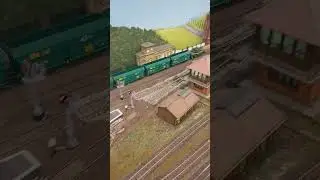 Voici les trains qui roule sur le r&eacute;seau 2 rail de club de train miniature de Charleroi