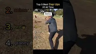 Top 5 Best 'Dap Ups' Of All Time  #funny #shorts