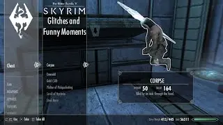 Skyrim Glitches and Funny Moments Compilation