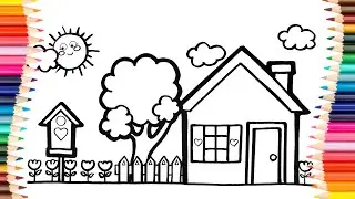 How to Draw a House Easy