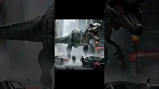 When Dinosaurs Lost in Modern Cities: Chaos and Meaning