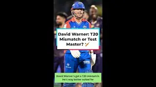 David Warner T20 Mismatch: Why Tests Suit Him More