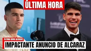 💥 ALCARAZ ANUNCIA OFICIALMENTE un DESAF&Iacute;O MILLONARIO antes del OPEN de AUSTRALIA
