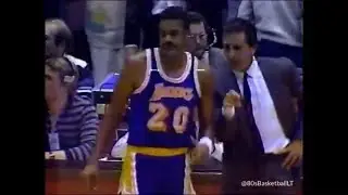 Maurice Lucas 58ft Shot to Tie the Game at the Buzzer!