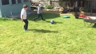The Comet: Jack Gower playing football
