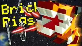 ADORABLE DINOSAUR GOES TO SPACE! - New Map Update - Brick Rigs Gameplay