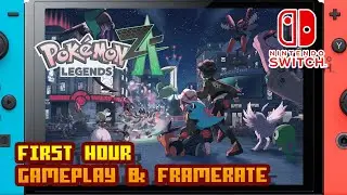 Pok&eacute;mon Legends: Z-A - (Nintendo Switch 1) - Framerate & Gameplay - 4K