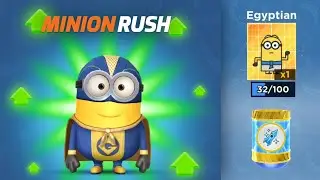 Minion Rush Superhero upgrade level up minion costume & Ice Ice Rocket prize pod