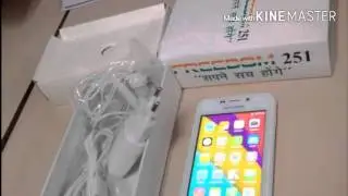 UNBOXING OF FREEDOM 251 SMARTPHONE