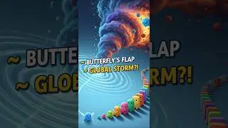 Can a butterfly's flap cause a storm? 🦋 The Butterfly Effect!