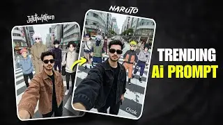 jujutsu kaisen AI photo prompt | trending Naruto AI photo editing | Trending Anime AI photo prompt 