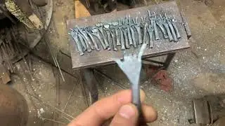 Wicks Forge Middle Finger Keychain: Forged Blacksmith 