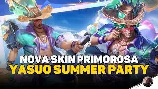 REACT NOVA SKIN PRIMOROSA YASUO SUMMER PARTY - WILD RIFT