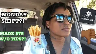 DAY IN THE LIFE OF A POSTMATES DRIVER | WEEKEND BONUS PART 4