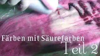 Färben mit Säurefarben: In der Mikrowelle (2/4)