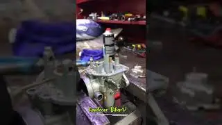 Yamaha Rx100 carburetor porting #shorts #viral #vibes