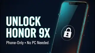 Bypassing FRP on Honor 9X: Easy Google Account Lock Removal Tutorial