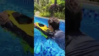 Water propulsion, pool toys #automobile #waterpark