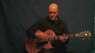 Guitar Lesson Jazz Peter O´Mara Rhythm Changes