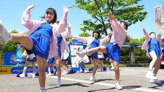 【チアダンス】【女子小中学生】Leap-Sky(リープスカイ) 「Firecracker」(Cheryl) カターレ富山 vs. テゲバジャーロ宮崎 第1部 横動画 ズームカメラ版 2024年5月3日