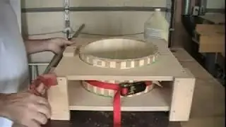 Stave Drum Shell Glue Up |  Drum Building E book $24.95 US.