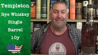 Templeton 10 Jahre Single Barrel #3691 Rye Whiskey mit 52% ABV Verkostung von WhiskyJason