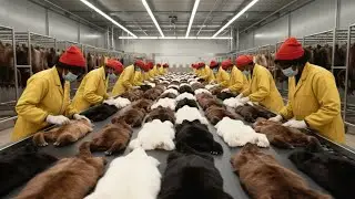 Inside the Mink Fur Factory: How Modern Farms Harvest & Process Premium Mink Fur