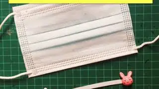 2 minit DIY mask connector/mask adapter/penyangkut mask/ear saver dengan resin