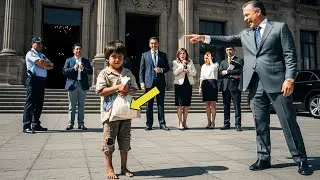 “YO LO CONOZCO” — DIJO EL NIÑO POBRE… EL RICO RÍE, PERO TIEMBLA CUANDO EL ‘BORRACHO’ SE LEVANTA